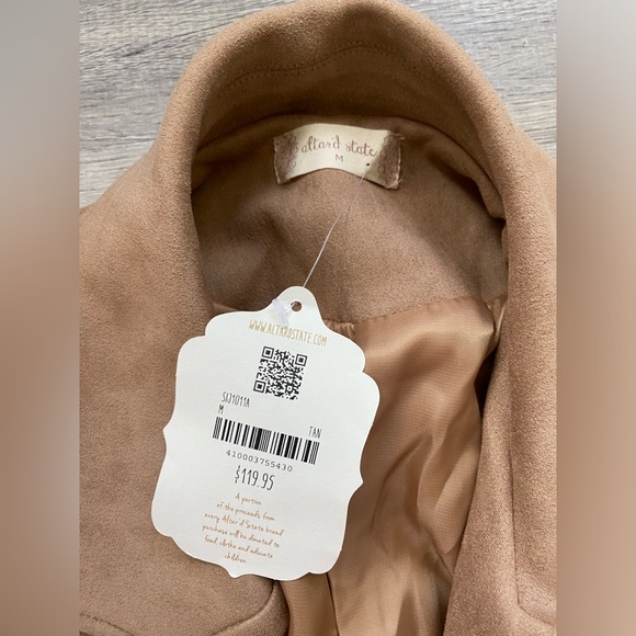 NWT Altr’d State fringe coat - Picture 5 of 6